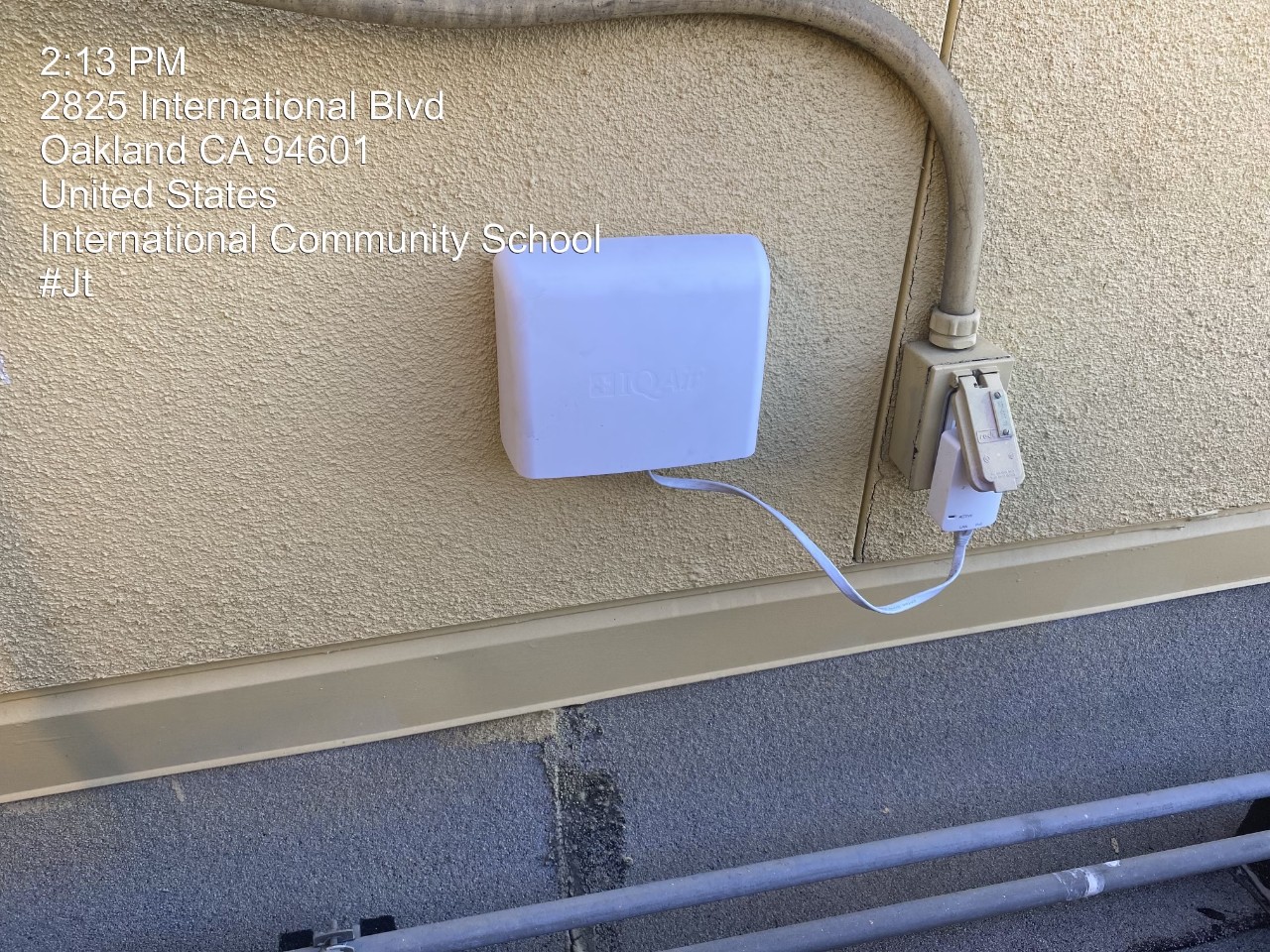 Think College Now/Cesar Chavez Education Center (Oakland) Air Quality Index (AQI) and Oakland