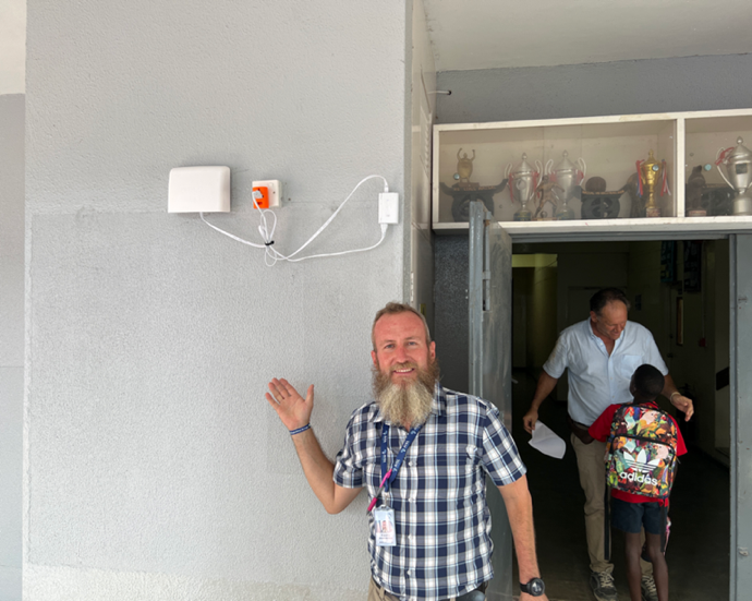 The American International School of Lagos Air Quality Index (AQI) and